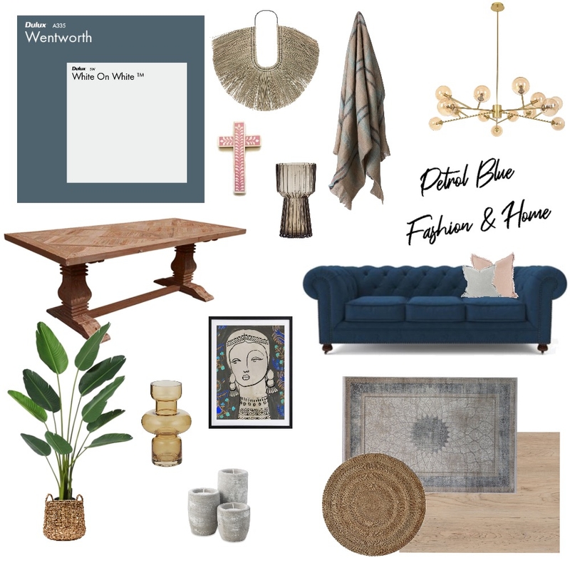 Fashion & Home Mood Board by PetrolBlueDesign on Style Sourcebook