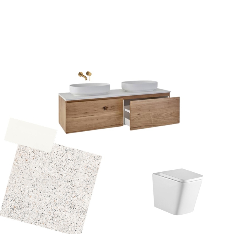 Ensuite Mood Board by Darling Don't Panic on Style Sourcebook