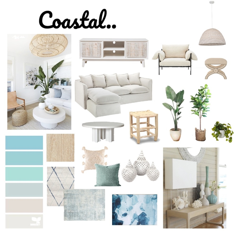 Coastal Inspired Mood Board Mood Board by sgeneve on Style Sourcebook