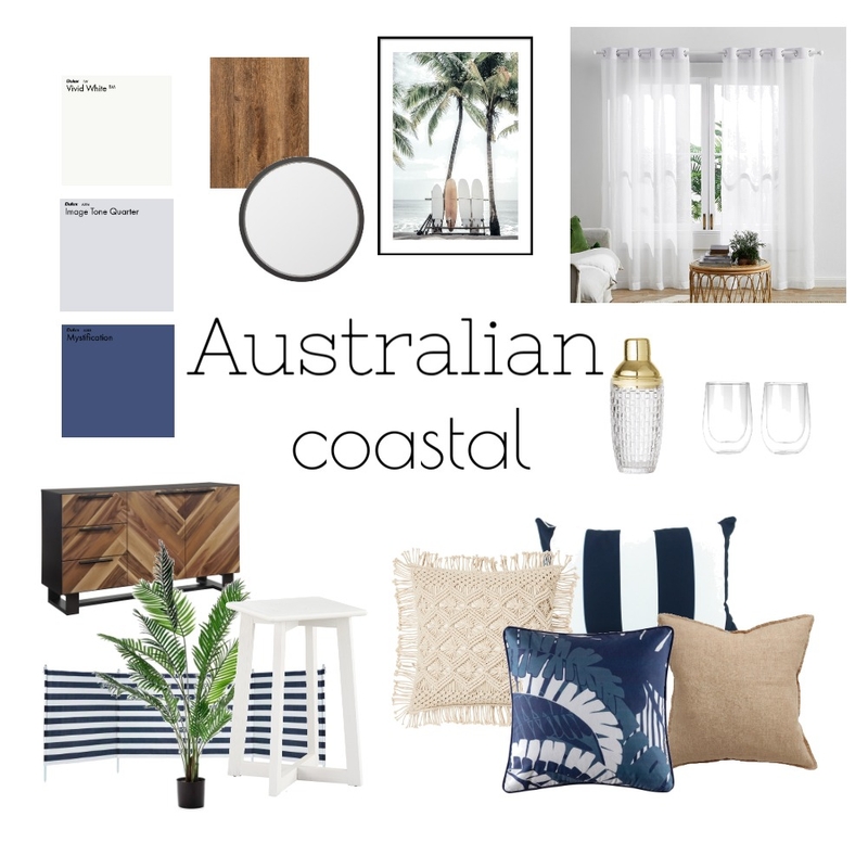 Australian coastal Mood Board by mymoderndollshouse on Style Sourcebook