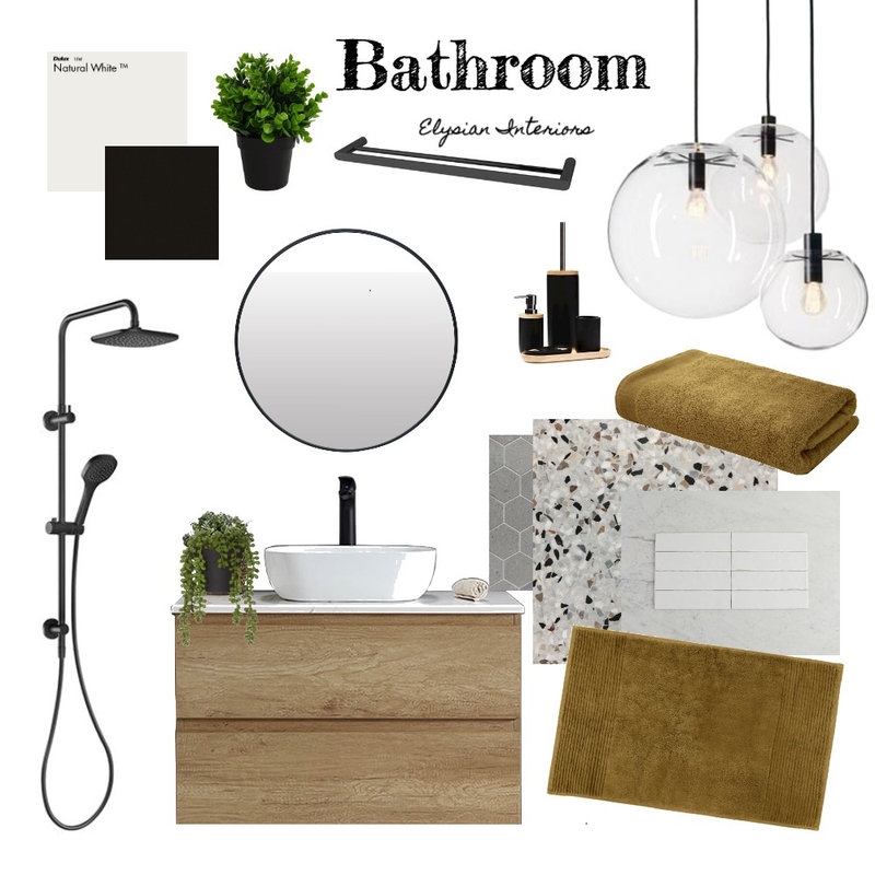 Bathroom Mood Board by georginatipper on Style Sourcebook