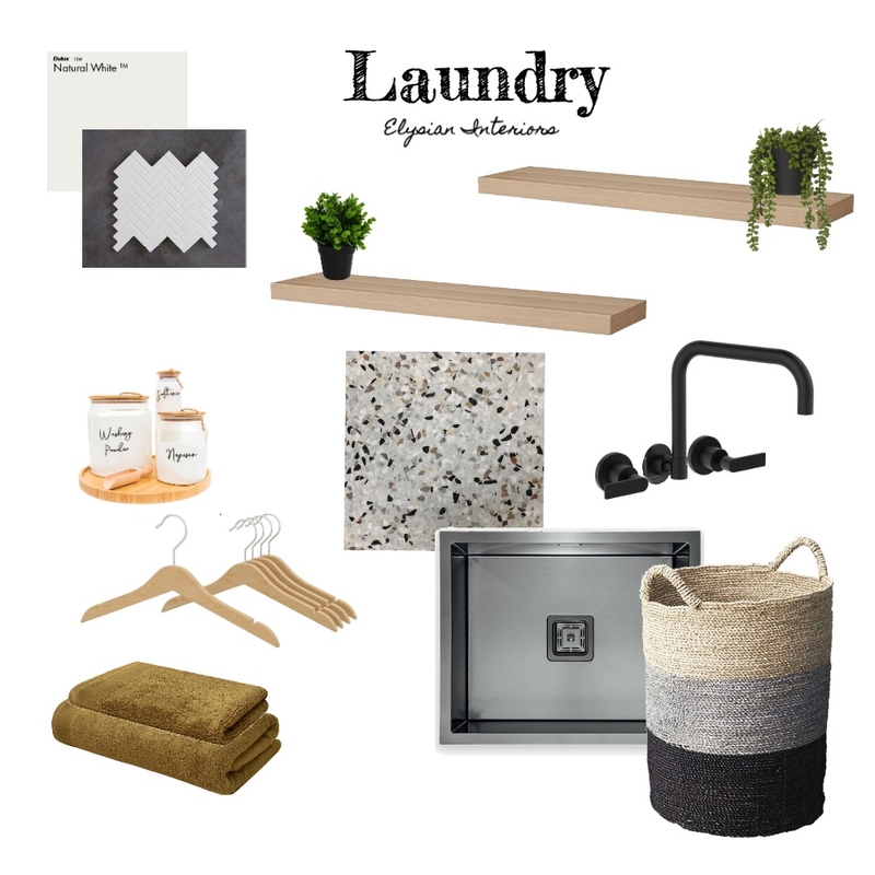 Laundry Mood Board by georginatipper on Style Sourcebook