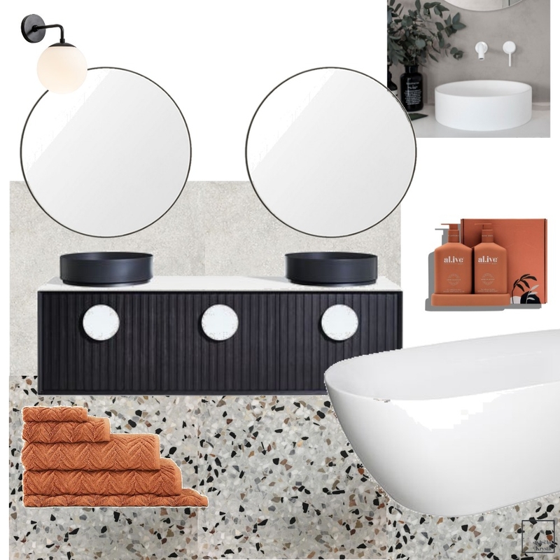 Terrazzo Bathroom Mood Board by Baico Interiors on Style Sourcebook