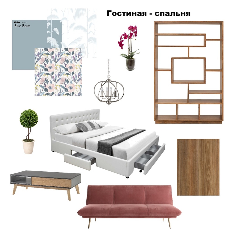 Гостиная - спальня Mood Board by Людмила on Style Sourcebook