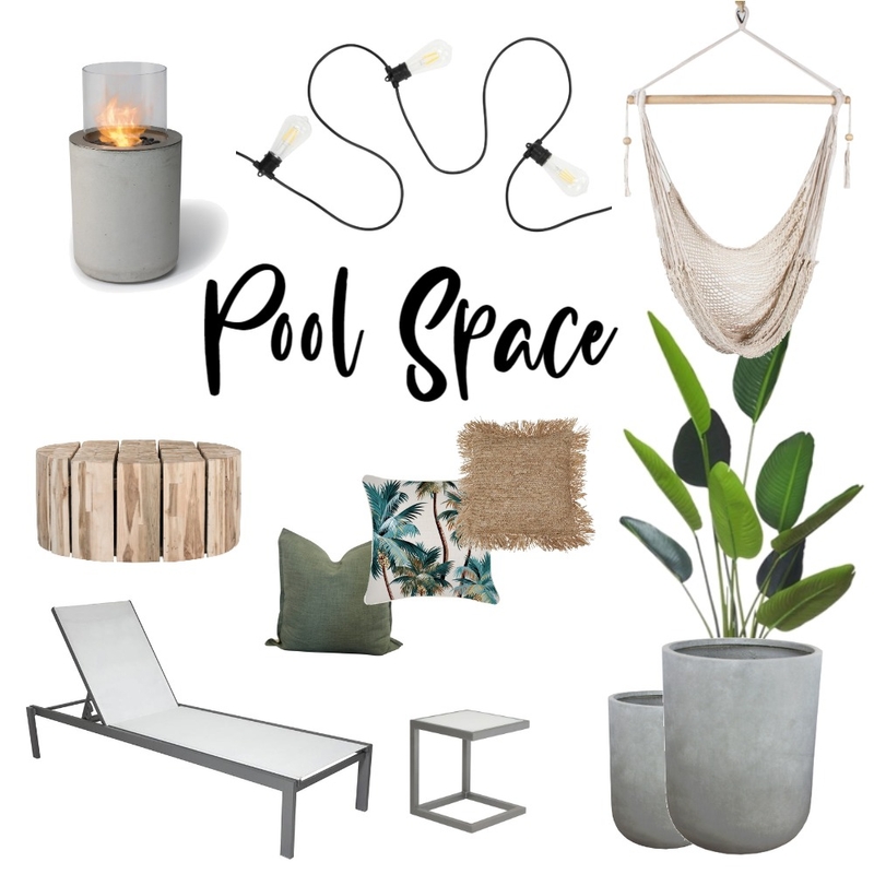 Pool Space Mood Board by Nicole on Style Sourcebook