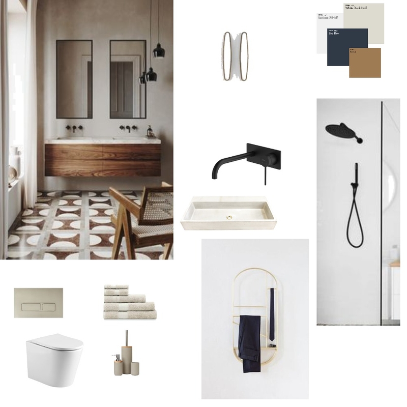Bathroom Mood Board by vkourkouta on Style Sourcebook