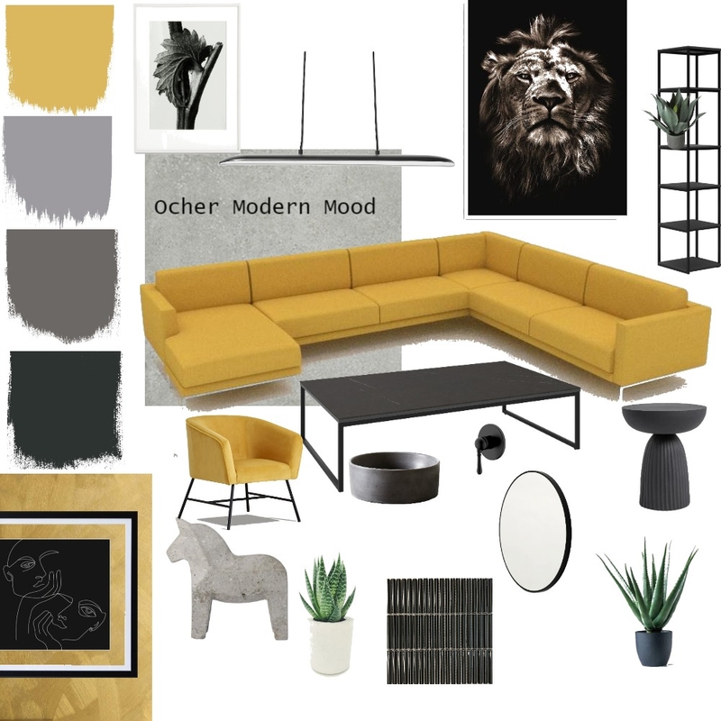Ocra mood 7 Mood Board by Acp.suisse.interiors on Style Sourcebook
