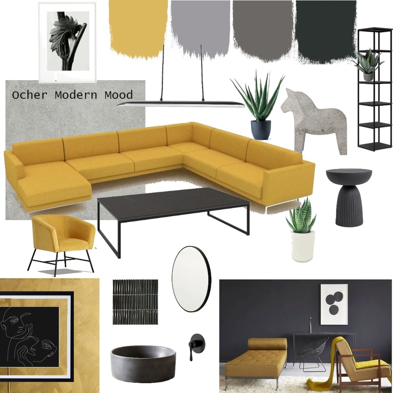 Ocra mood 9 Mood Board by Acp.suisse.interiors on Style Sourcebook