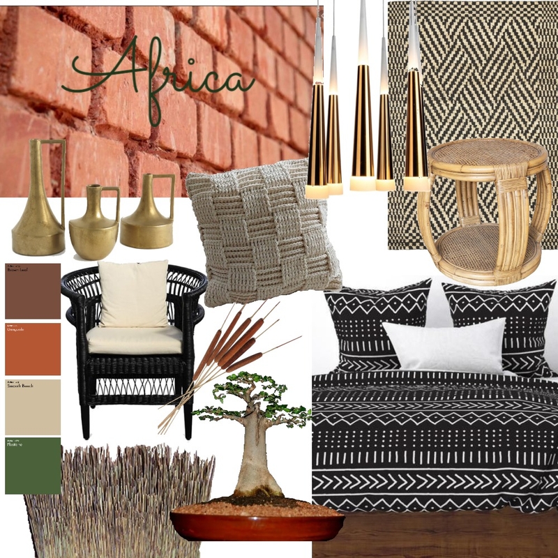 Africa Mood Board by KS on Style Sourcebook