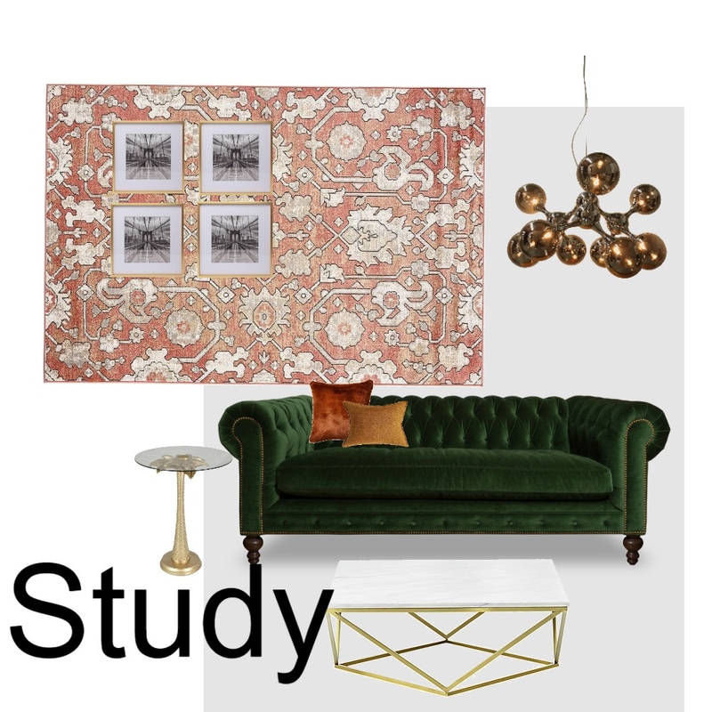 study Mood Board by KatieRandallInteriors on Style Sourcebook