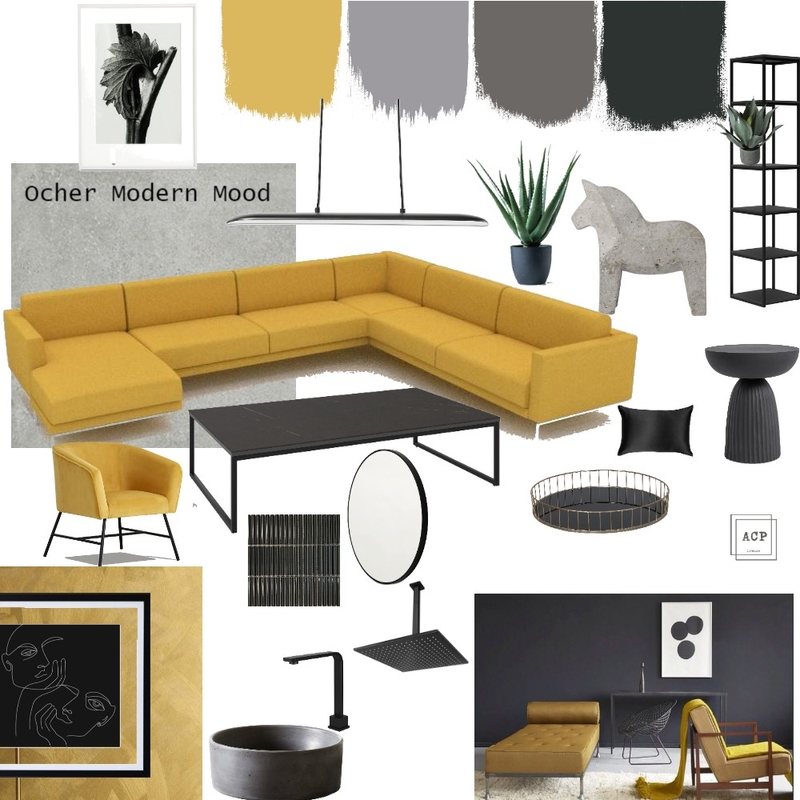 Ocra mood 13 Mood Board by Acp.suisse.interiors on Style Sourcebook