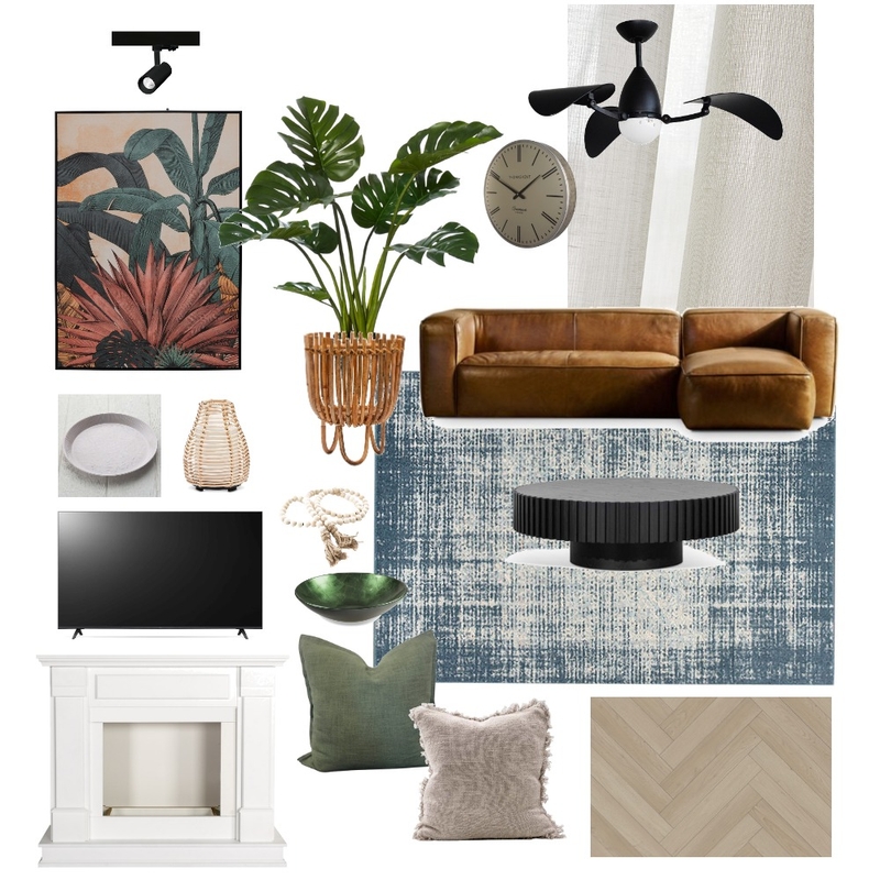 Module 9 IDI Livingroom Mood Board by Riasty on Style Sourcebook