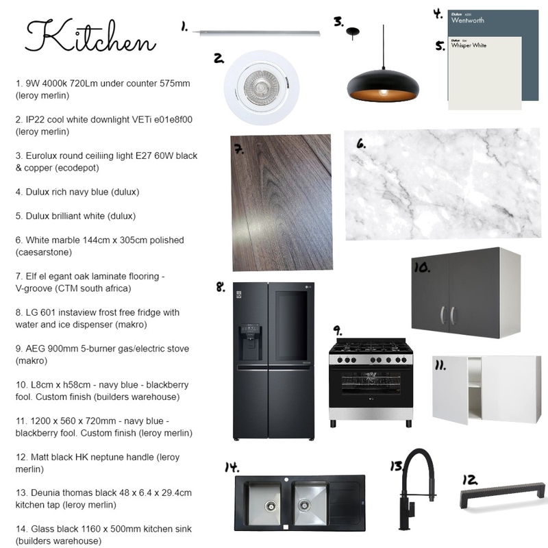 kitchen - module 9 Mood Board by Skye Vosloo on Style Sourcebook