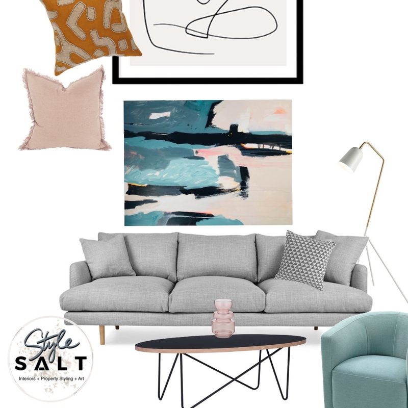 Refresh Living Room Mood Board by Style SALT on Style Sourcebook