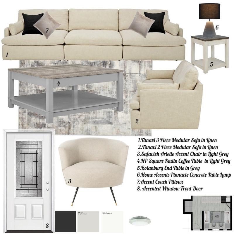 Svihl  Living Room Mood Board by ElenaKilmer on Style Sourcebook