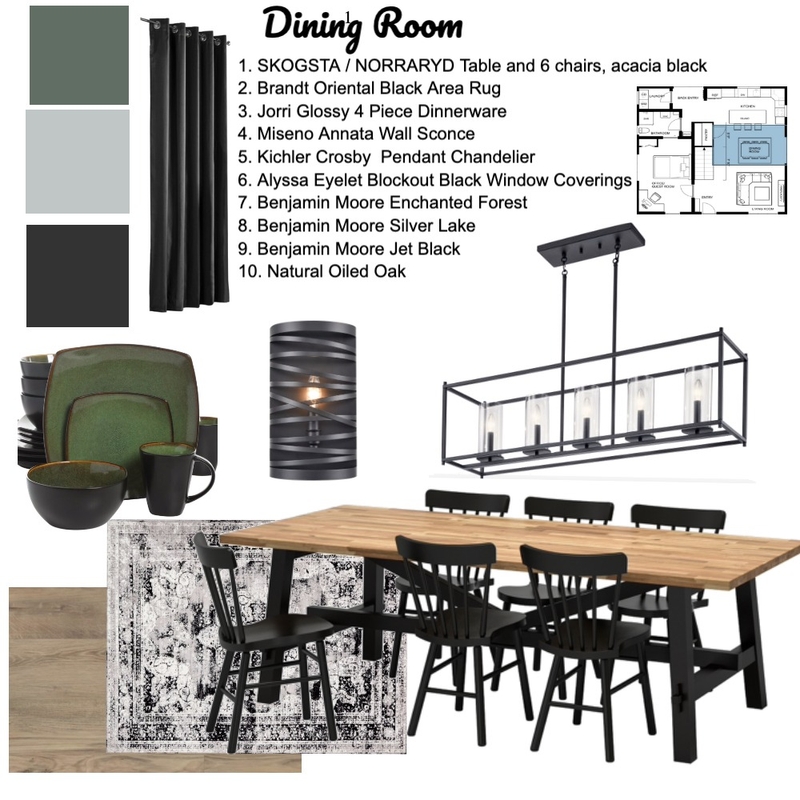 Dining Room Mood Board by ElenaKilmer on Style Sourcebook