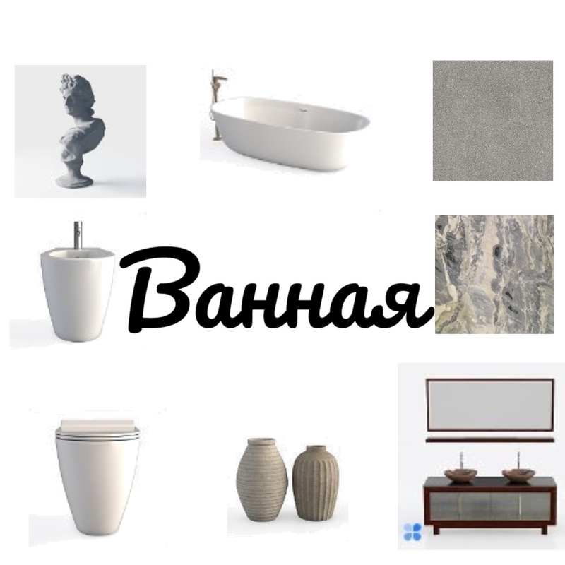 Ванная Mood Board by Stella designer on Style Sourcebook