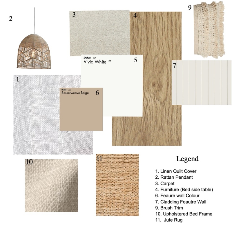 Bedroom Material Board Mood Board by Despina on Style Sourcebook