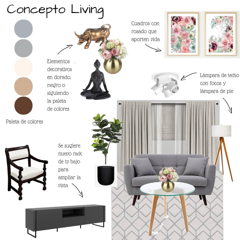 concepto living Mood Board by caropieper on Style Sourcebook