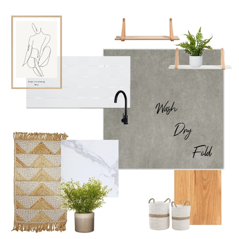 Laundry Mood Board by Sancha Lee on Style Sourcebook