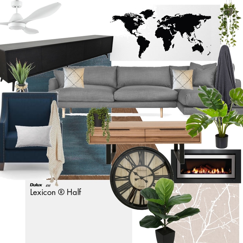 Living Room Mood Board by schnoopii on Style Sourcebook