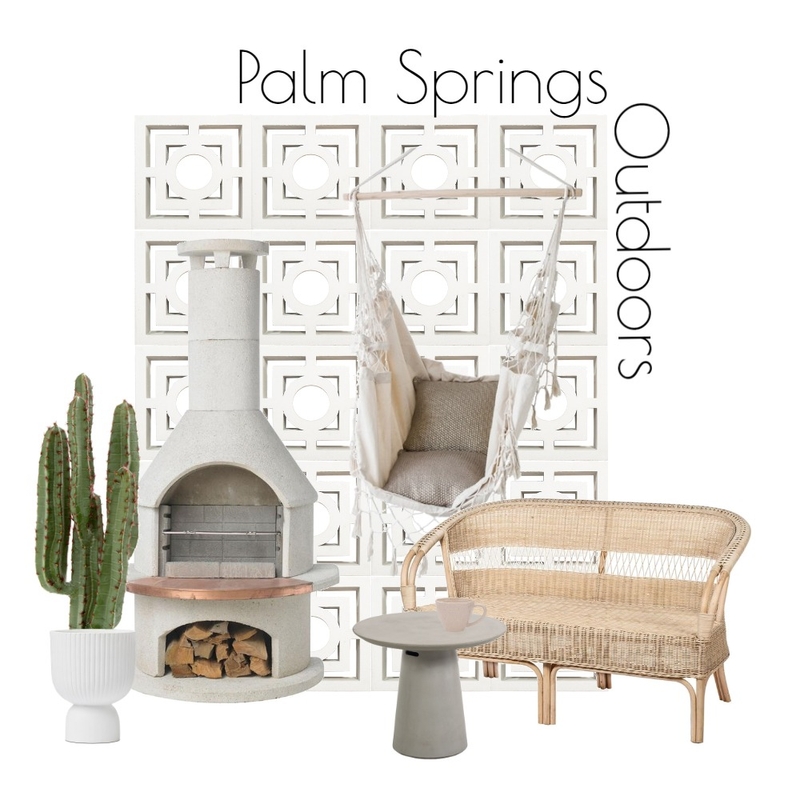 Palm Springs Outdoors Mood Board by evans_grace on Style Sourcebook