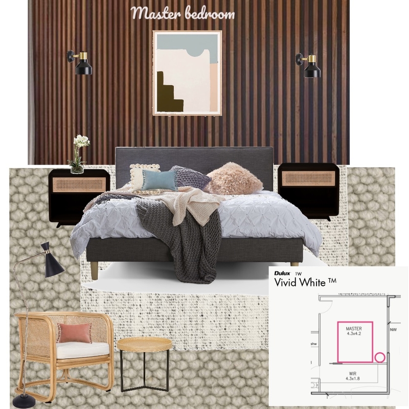 Master bedroom Mood Board by Mam interiors on Style Sourcebook