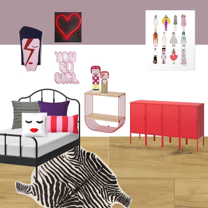 you go girl room Mood Board by YafitD on Style Sourcebook