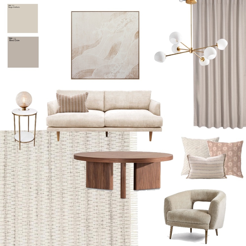 Mid Century Modern Mood Board by Airey Interiors on Style Sourcebook