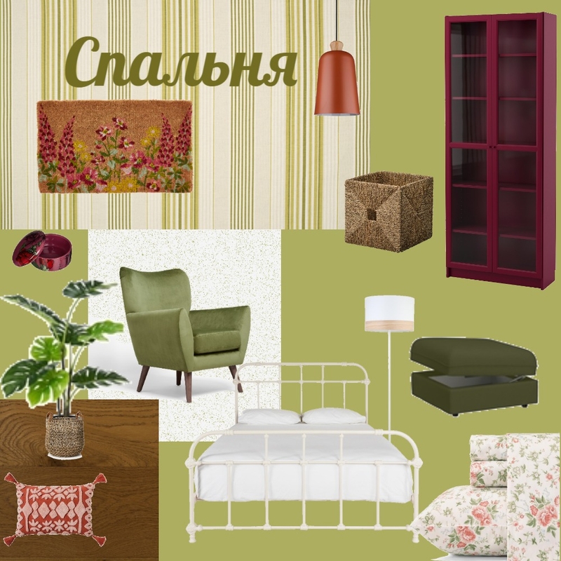 Оливковая спальня Mood Board by MJuliette on Style Sourcebook