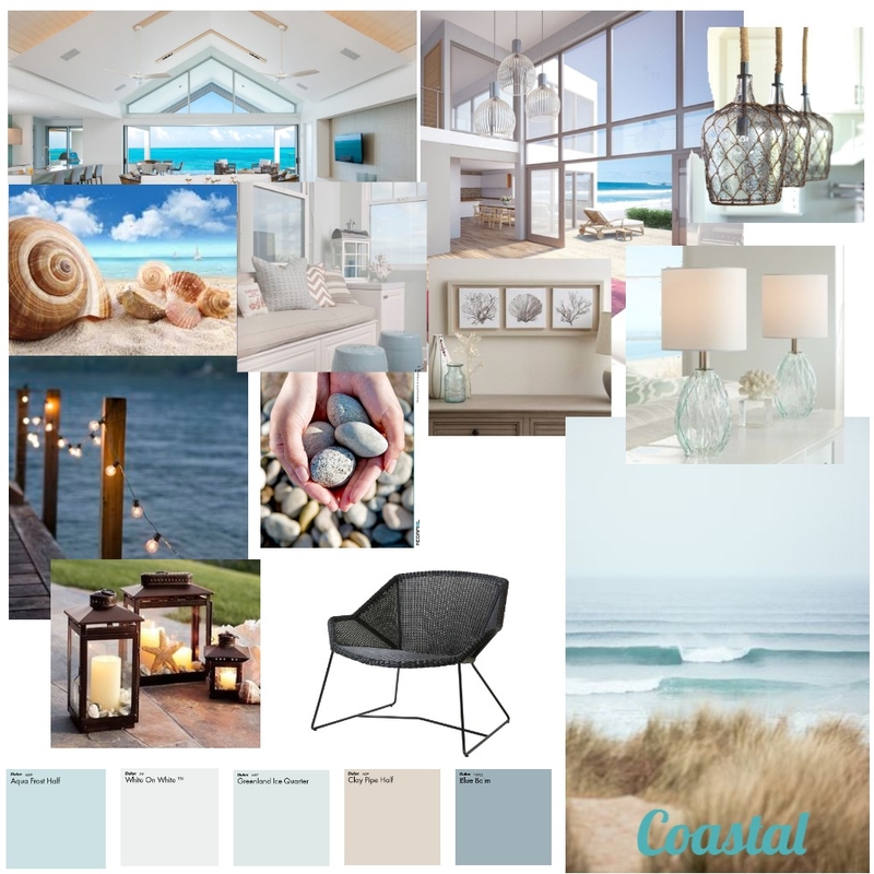 Coastal Mood Board by JDesign on Style Sourcebook