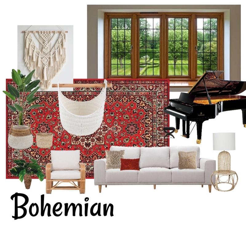 Bohemian Style Mood Board by karina Dellaert on Style Sourcebook