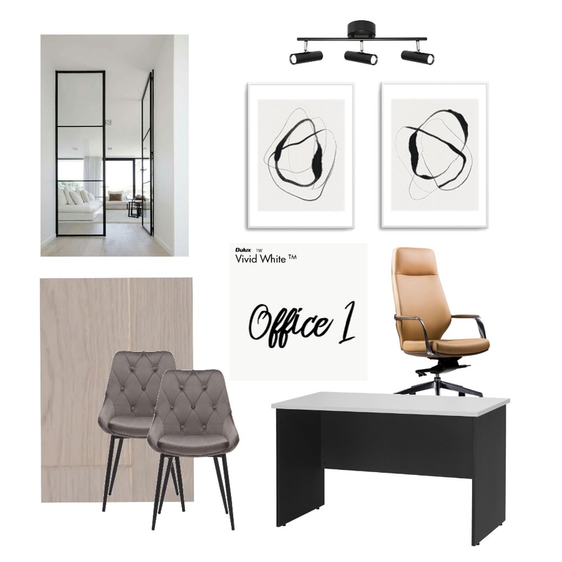 Office 1 Mood Board by Bay House Projects on Style Sourcebook