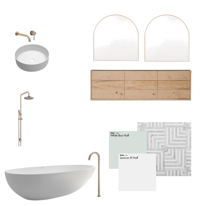 Main Bath Mood Board by Tomareehomes on Style Sourcebook