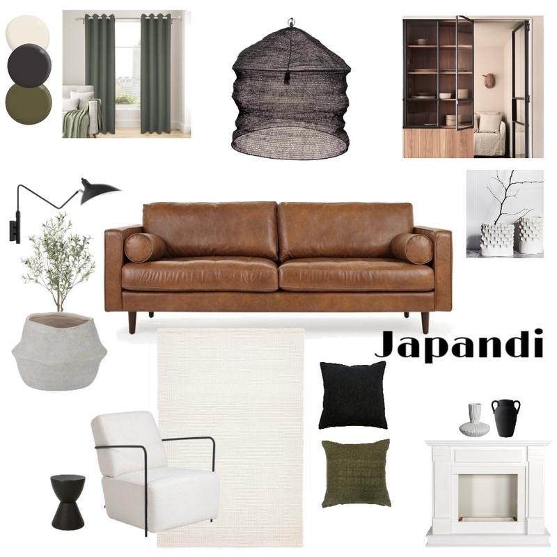 Japandi inspired living room Mood Board by Emjeffs on Style Sourcebook