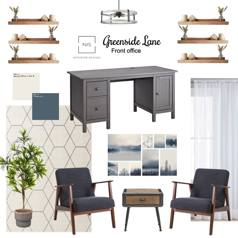 Greenlane - Office Mood Board by Nis Interiors on Style Sourcebook