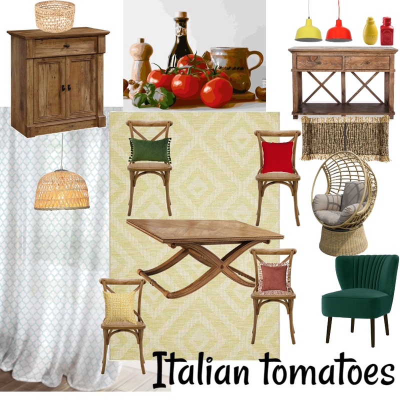 italian tomatoes Mood Board by Amina Yazici on Style Sourcebook