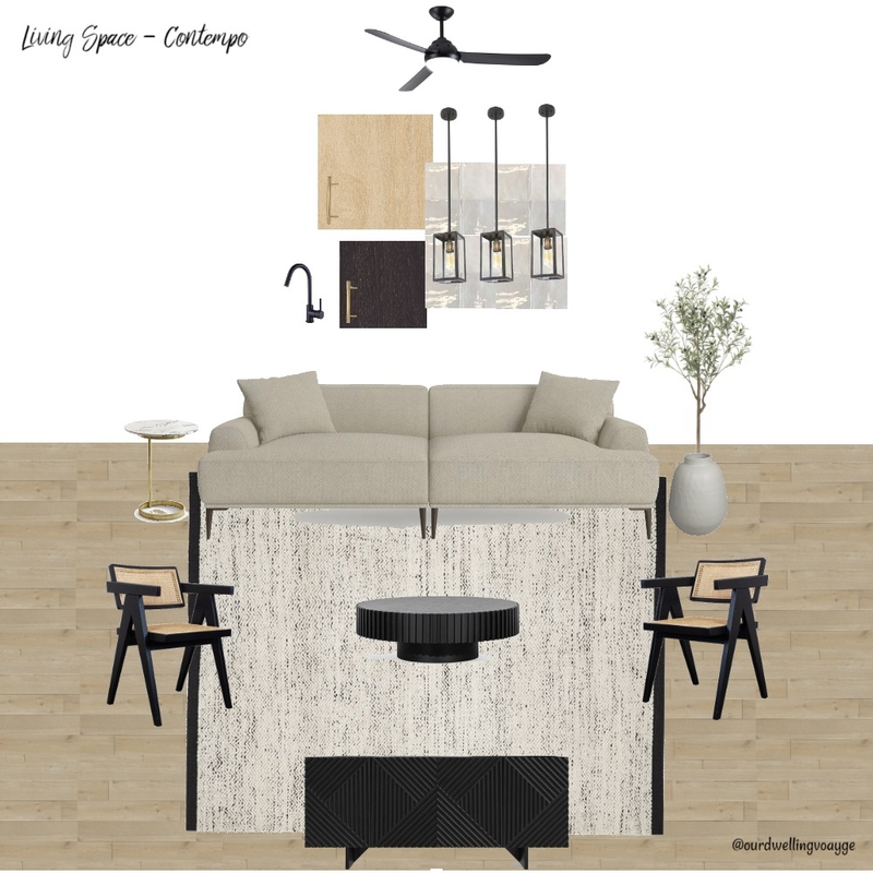 Living Space - Contempo Mood Board by Casa Macadamia on Style Sourcebook