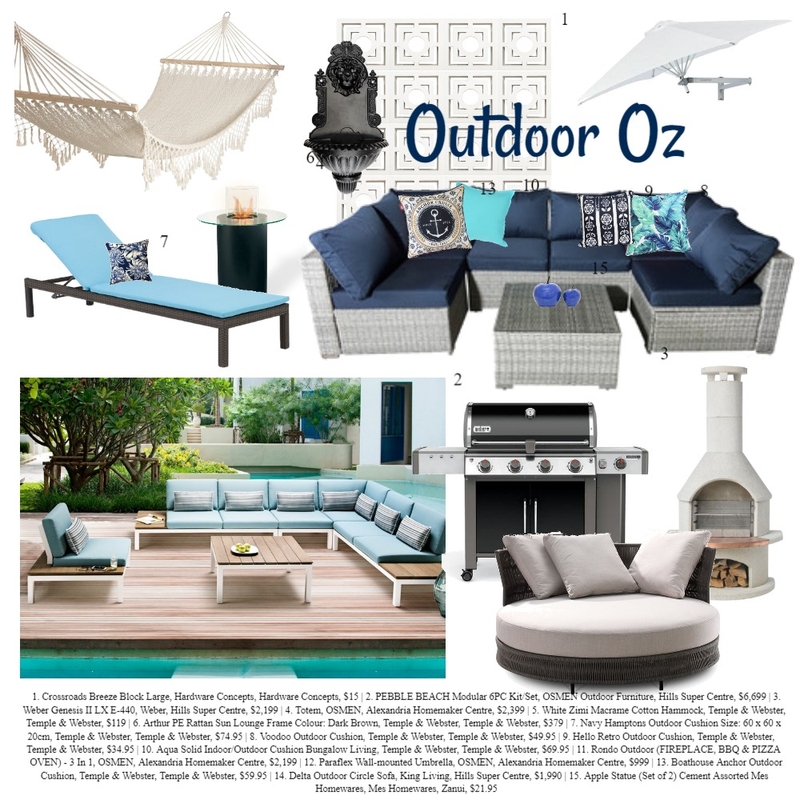 outdoor oz Mood Board by likeaqueen on Style Sourcebook