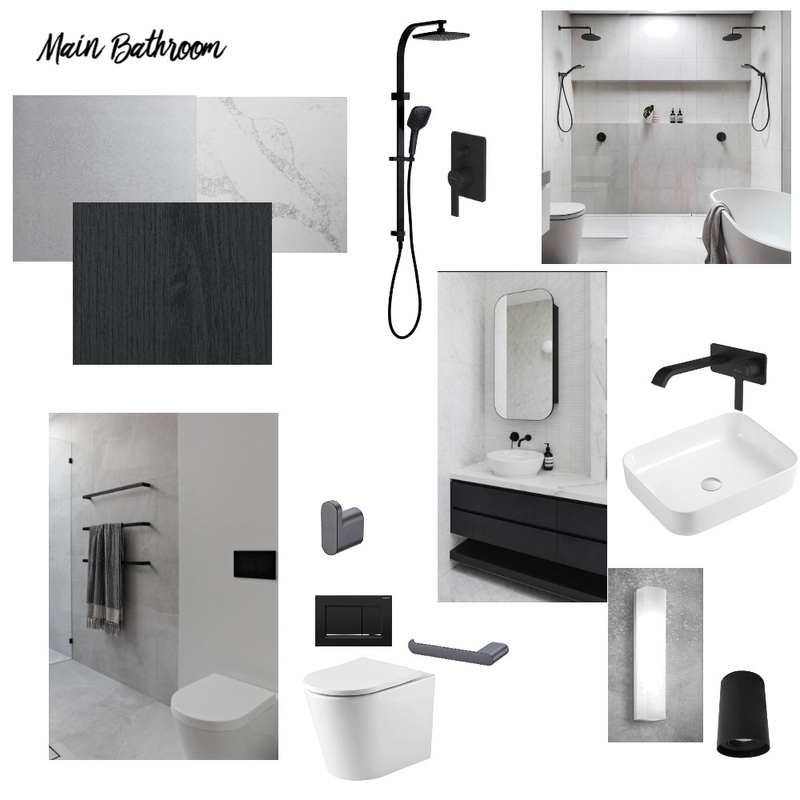 Main Bathroom Mood Board by JEM FAMILY on Style Sourcebook