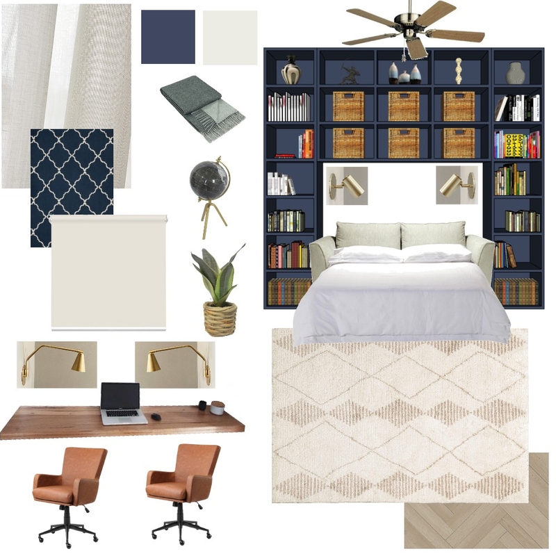 Module 9 IDI Study Room Mood Board by Riasty on Style Sourcebook