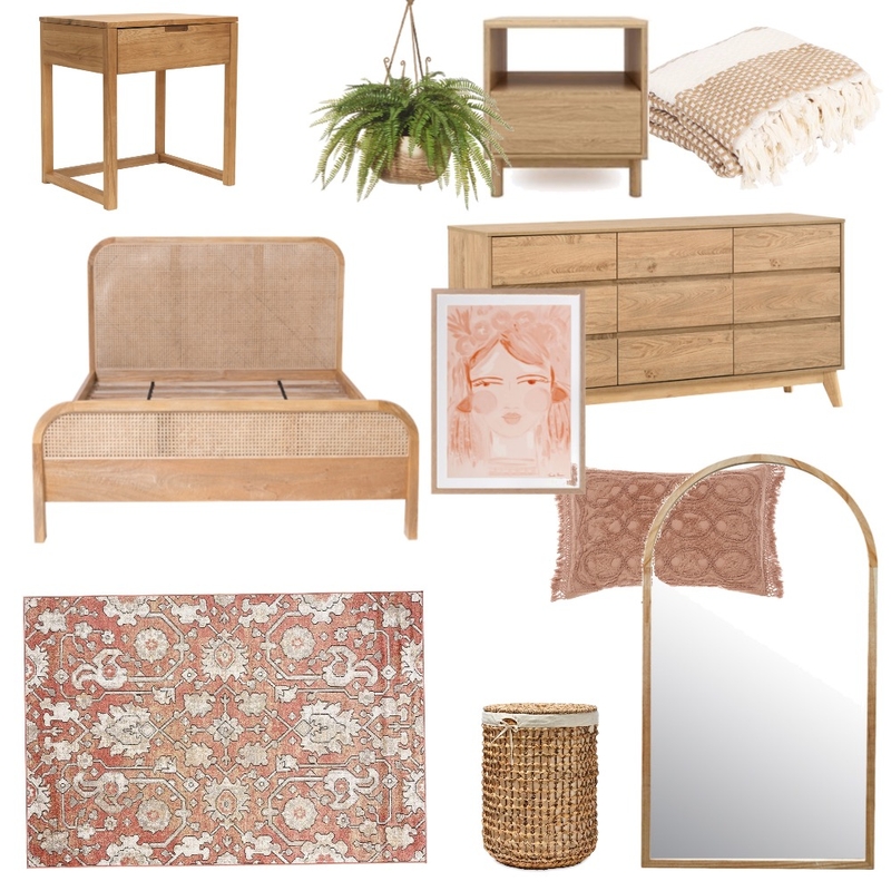 Bohemian Bedroom Mood Board by sarahmihaela on Style Sourcebook