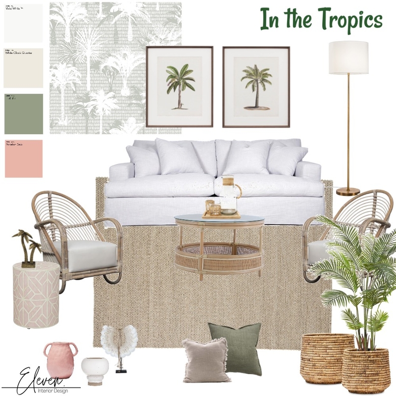 Tropical living Mood Board by Manea Interior Design & Styling on Style Sourcebook