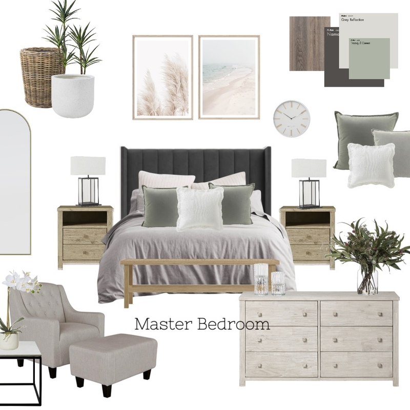 Master Bedroom Mood Board by January Made Design on Style Sourcebook