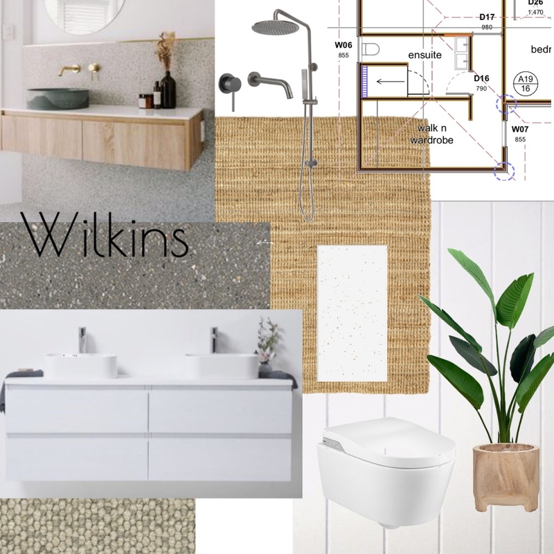 Wilkins ensuite Mood Board by Dimension Building on Style Sourcebook