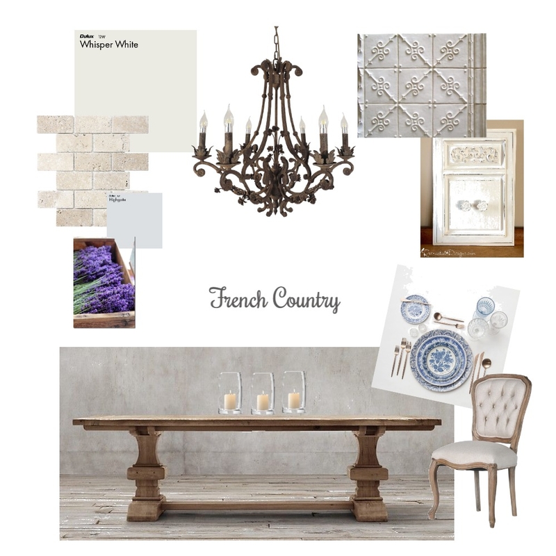 French Country Mood Board 1 Mood Board by Kmking on Style Sourcebook