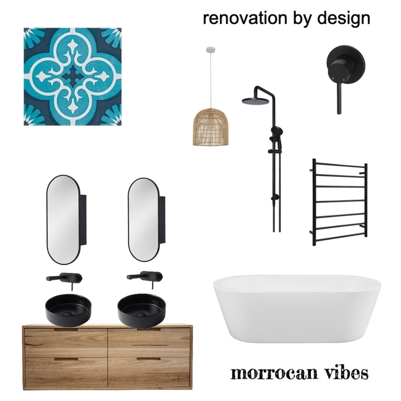 Morrocan vibes Mood Board by Renovation by Design on Style Sourcebook