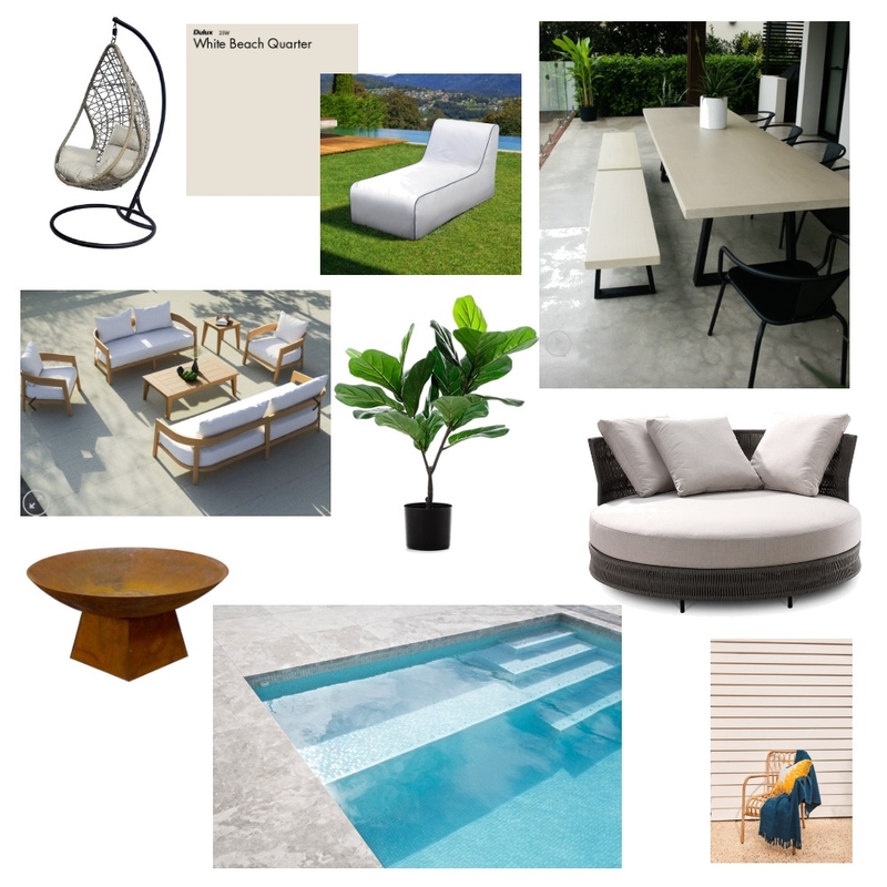 BACKYARD Mood Board by maddisonmackie on Style Sourcebook