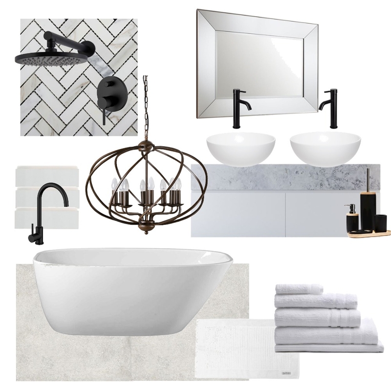 Modern Bathroom Mood Board by Interior Revamps on Style Sourcebook