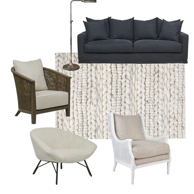 Sitting Room - Option 1 Mood Board by Styleness on Style Sourcebook